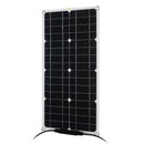 60W 12V Semi-flexible Solar Panels Kit MC4 Connector Solar Power Panel For Home Camp Waterproof