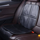 Black 45cm Leather With Pocket Baby Car Seat Cushion Non-slip Wear-resistant Anti-dirty Waterproof Pad