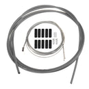 BIKIGHT 2m Bike Bicycle Front Rear Inner Outer Wire Brake Gear Shifter Cable Cycling Repair Kit Mult