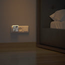 3pcs BlitzWolf BW-LT14 Plug-in Smart Light Sensor LED Night Light with Dual USB Charging Socket