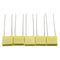 50pcs 1nF-0.47uF 10 Value Polypropylene Plastic Film Capacitor Kit 5pcs Each Value