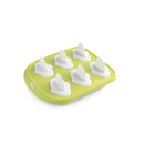 QUANGE LS010102 Home Kitchen Ice Cube Tray Little Whale Shape Ice Mold 6 Hole Food Grade Pudding Mold