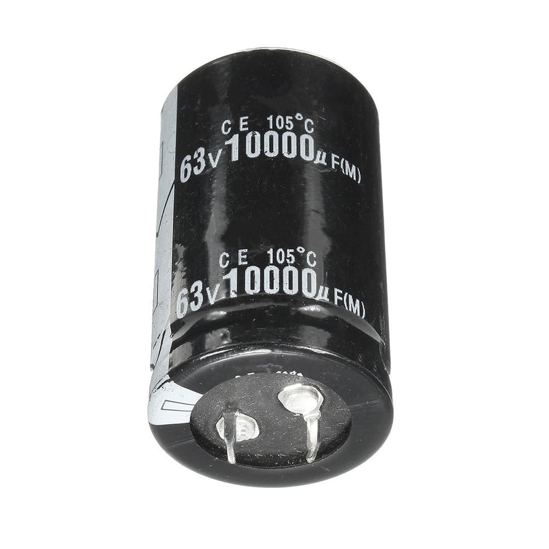 10pcs 63V 10000UF 105 High Frequency Temp Electrolytic Capacitor 30mm x 50mm Long Life