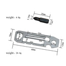 Multifunctional Mini Tool Pack Hex Wrench Bottle Opener For RC Models