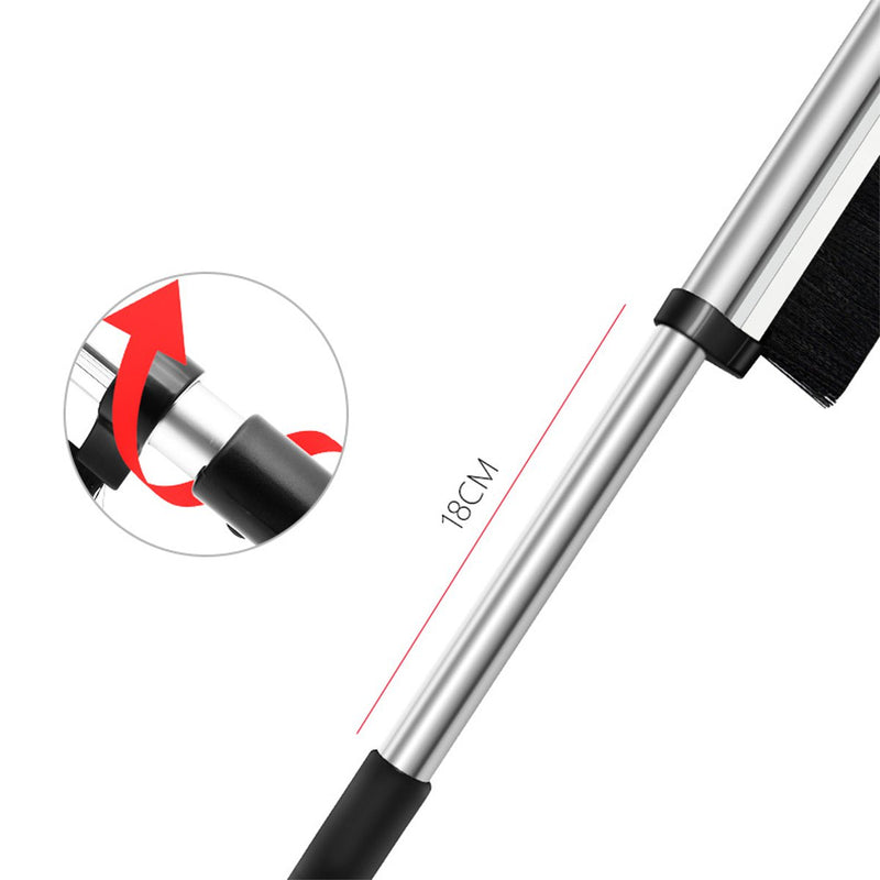 Snow Shovel Retractable Multi-functional Winter Defrosting Ice Shovel Snow Scrapers With Snow Brush