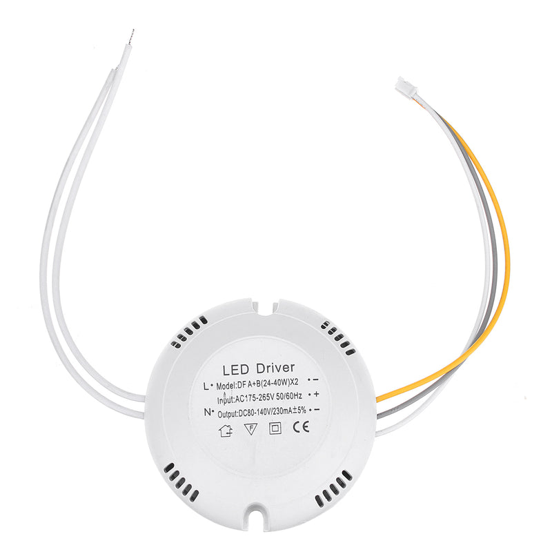 8W-40W Dimmable LED Driver Power Supply Adapter for Led Lamp Panel Ceiling Light