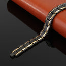Black 316L Titanium Health Magnetic Bracelet Jewelry for Men