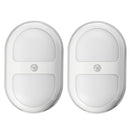 8 LED Night Light Wireless Motion Detector Wall Bathroom Bowl Seat Cabinet Light