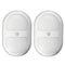 8 LED Night Light Wireless Motion Detector Wall Bathroom Bowl Seat Cabinet Light