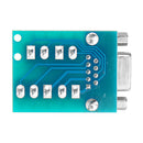 Female Head RS232 Turn Terminal Serial Port Adapter DB9 Terminal Connector