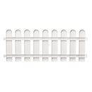 12pcs Flexible Garden Lawn Grass Edging Picket Border Panel Plastic Wall Fence Board