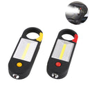 2 Mode COB LED Outdoor Camping Light Inspection Lamp Hand Torch Work Light With Hook Magnet