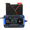 FOXSUR 12/24V 8A/4A Touch Screen Pulse Repair LCD Battery Charger Blue For Car Motorcycle Lead Acid Battery Agm Gel Wet