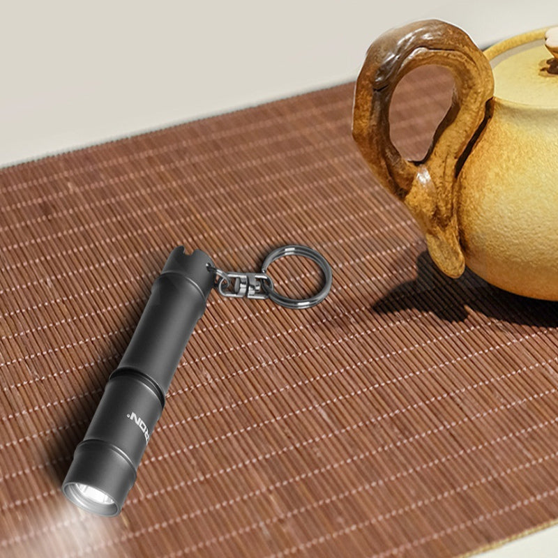 NICRON K15 EDC AAA Flashlight Mini Keychain Light IP65 Waterproof Portable Work Lamp MINI LED Torch
