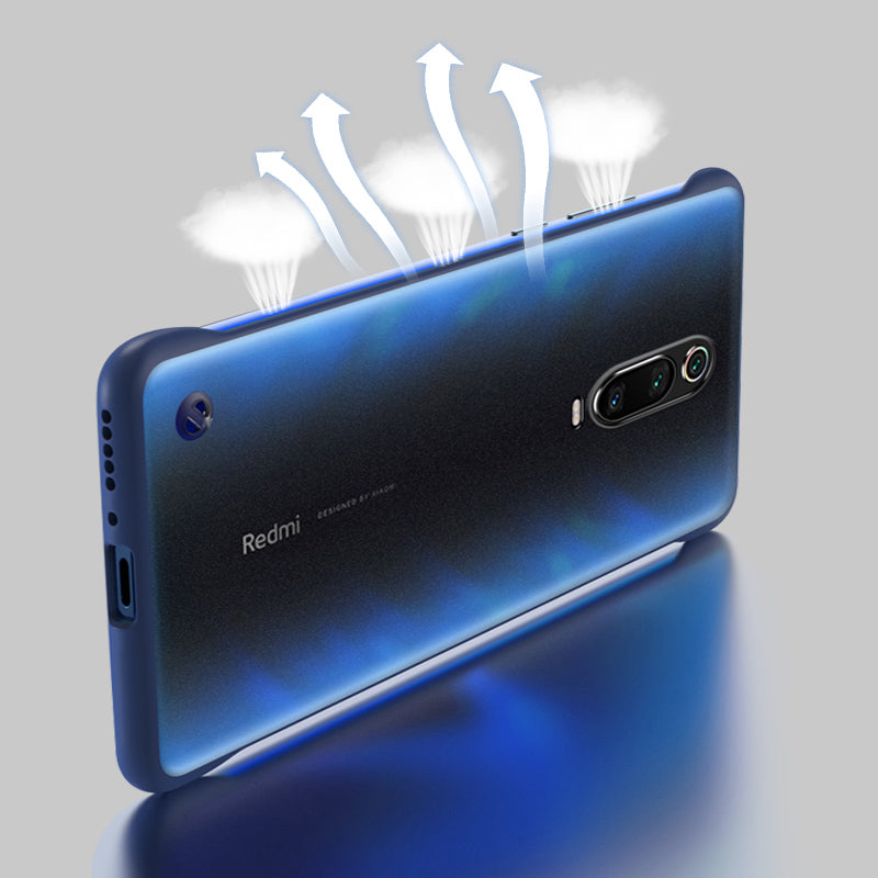 Bakeey Transparent Ultra Thin Anti Fall Matte Hard PC&Soft Edge With Finger Ring Protective Case For Xiaomi Redmi K20 / Redmi K20 PRO / Xiaomi Mi9T