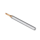 Drillpro 2 Flutes D2mm R0.2 Long Neck Ball Nose End Mill HRC60 CNC Deep Groove Milling Cutter Router Bit