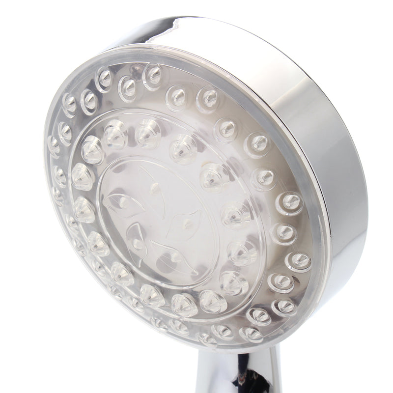 7 Colors Automatic Changing LED Shower Head Bathroom Shower Water Saving Spray