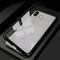 Bakeey 360 Magnetic Adsorption Flip Metal Clear Tempered Glass Protective Case for Xiaomi Mi8 SE