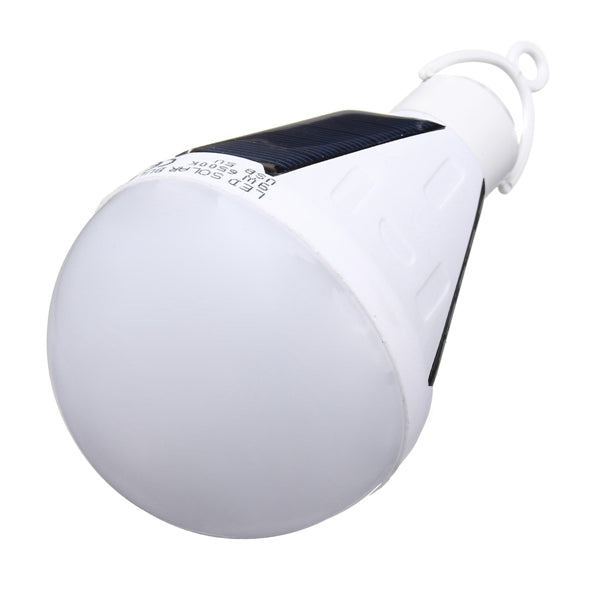 Solar Powered 9W E27 18 LED Bulb Camping Lantern USB Rechargeable for Outdoor Tent Fishing