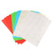 300pcs 10 Sheets A4 Self-adhesive Cable Labels Identification Markers Tags Stick