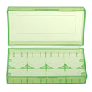 5pcs 18650 x 2 Sot Plastic Battery Case Batteries Cover Spare Carrier Holder Storage Box CR123A 16340 R123A 17670 4x Cell 18350 Container