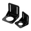 HANPOSE 42/57 Stepper Motor Mounting Bracket L Motor Bracket for Nema 17/23 Stepper Motor