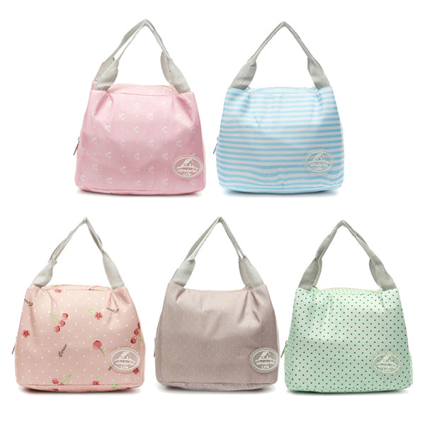 Portable Insulated Lunch Box Storage Bag Travel Picnic Food Container Carry Totes