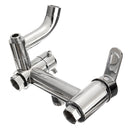 Modern Chrome Bathroom Filler Shower Bath Sink Hand Held Wall Mounted Mixer Tap Faucet