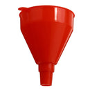 Motorcycle Funnel w/ Soft Pipe Pour Fuel Oil Petrol Vehicle Car Van Red Plastic