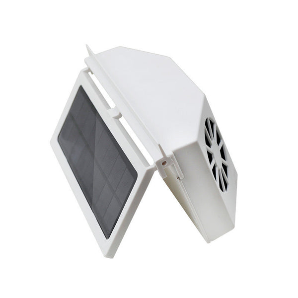 12V 3 Power Switch Solar Powered Car Ventilator Solar Powered Car Exhaust Fan Car Radiator
