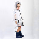 Waterproof EVA Rain Coat Boy Children Girls Windproof Outdoor Rainwear Rainsuit Kindergarten Kids Baby Raincoat