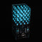 4x4x4 Red+Blue Dual LED Cube Music 3D Light Square Electronic DIY Kit With Remote Control bluetooth Speaker