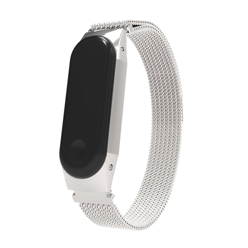 Bakeey Anti-lost Watch Band Milanese Magnetic Stainless Steel Watch Strap for Xiaomi Mi band3