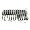 12pcs 1/4 Inch 50mm T5-T40 Magnetic Torx Screwdriver Bits Set