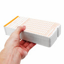 90Pcs Monthly Time Clock Cards Payroll For Employee Attendance Bundy Recorder Timer