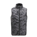 Electric Heat Vest Clothes Warm Vest Men Heating Coat Jacket For Skiing Cycling