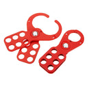 Industrial Safety Jaw Lock Durable Steel Lockout With Hook Security Hasp Padlock