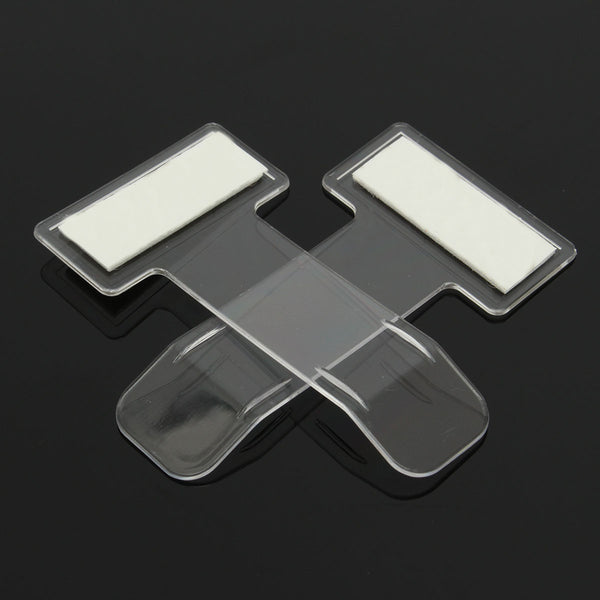 2Pcs Vehicle Parking Ticket Permit Holder Clip Sticker Windscreen Window Binder Clips