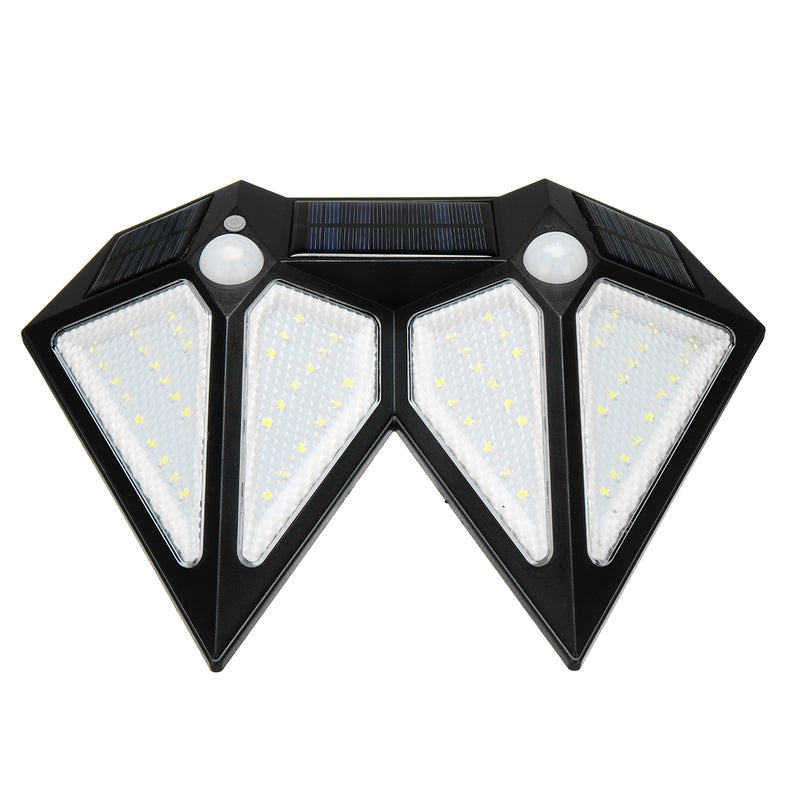 Solar Power 80 LED PIR Motion Sensor Wall Light Outdoor Garden Lamp Waterproof