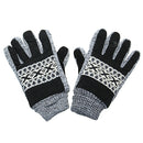 Thickening Warm Leather Gloves Touch Screen For Motorcycle Cycling Skiing Skateboard Men