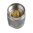 Astrolux S41S Stainless Steel LED Flashlight Whole Tail Cap For DIY