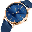 NAVIFORCE 3008 Stainless Steel Band Quartz Watch Casual Style Waterproof Men Watch