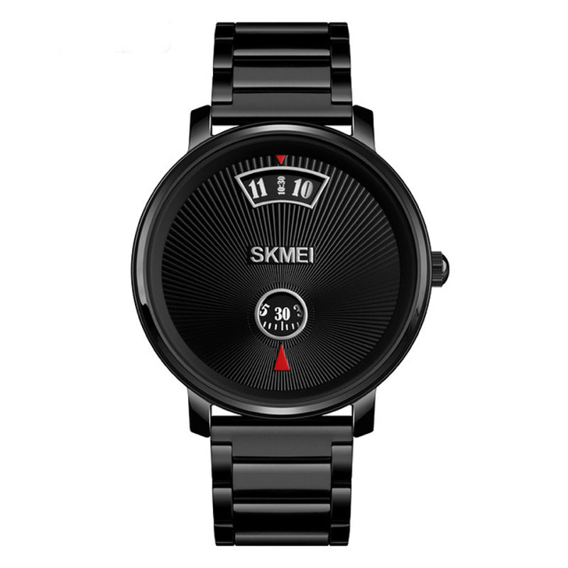 SKMEI 1490 Fashion Men Watch Waterproof Creative Dial Display Quartz Watch