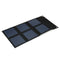 DL-SP30 80W 18V Efficient Solar Panel Solar Charger Tri-fold Bag Foladable Solar Power Bank Panel Phone Charger