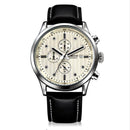 OCHSTIN GQ042B Luxury Men Quartz Watch Fashion Sub-dail Leather Straps Sport Watch