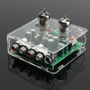 AC 12V 6J1 Valve Pre-amp Tube PreAmplifier Board Headphone Amplifier Buffer With Acrylic Case