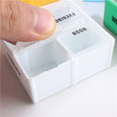 Weekly Medicine Boxes Pill Holder Storage Organizer Container Case Colorful 7 Days