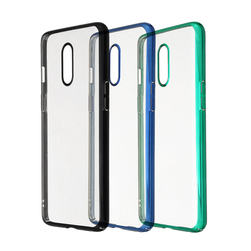 Bakeey Shockproof Plating Hard PC Protective Case for OnePlus 7