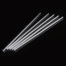 10Pcs 300x7x1mm Length 300mm OD 7mm 1mm Thick Wall Borosilicate Glass Blowing Tube Lab Factory School Home Tubes