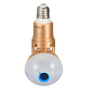 360 Panorama Bulb Camera HD 1080P Night Vision Two Way Talk Motion Detection Camera